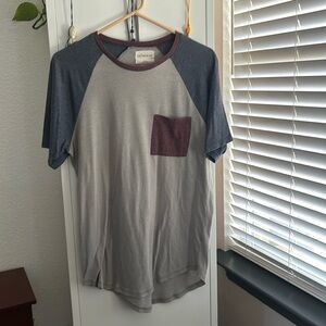 On The Bays, T-Shirt, with front pocket, light weight, casual.